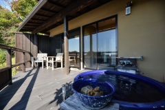 【潮-二階建】源泉掛け流し露天風呂付　絶景を望む古民家風離れ