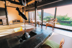 【蕪-平屋建】源泉掛け流し露天風呂付　絶景を望む古民家風離れ