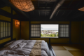 【蛍-二階建】源泉掛け流し露天風呂付　絶景を望む古民家風離れ