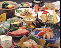 鳥取牛フィレステーキ付き会席