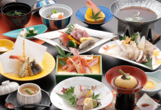 【お日にち限定】★得々プラン★源泉かけ流し三朝温泉と山陰の幸を愉しむ「鶏すき焼き会席」／個室食事処