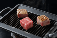 お好みの焼き加減でお召し上がりください