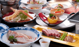 山陰産のどぐろ+鳥取和牛ステーキ会席