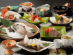 山陰産岩牡蠣+白烏賊お造り会席