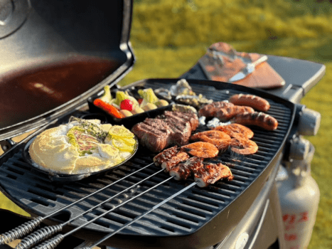 【4/1～9/30まで‼】～肉&times;瀬戸内魚介でちょっぴり贅沢♫BLUNO手ぶらBBQ～／夕食17:00～