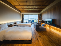 豪華高級雙床房（名栗） - 海景陽台 (PREMIUM DELUXE – NAGURI, with Balcony)