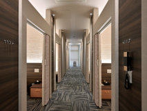 ■【セパレートルーム (半個室キャビンタイプ)】施錠不可／セーフティBOX有／中学生以下のお子様の宿泊不可