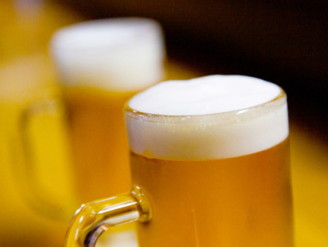 キンキンに冷えた生ビールをどうぞ（イメージ）