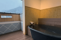 ★禁煙室★◆天然温泉◆露天風呂付客室～鋳物の露天風呂～「503 月のかたらい」