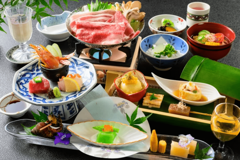 ここでしか食べられない、伊香保の「今」を切り取ったこだわりのお料理の数々。