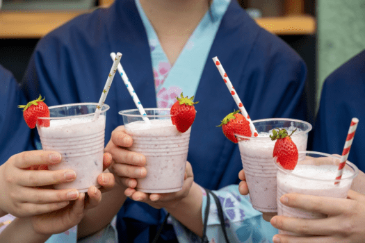 【40分いちご狩り体験付】摘みたて苺が食べ放題「strawberry lab」で旬を味わう春のお出かけ＜2食付＞