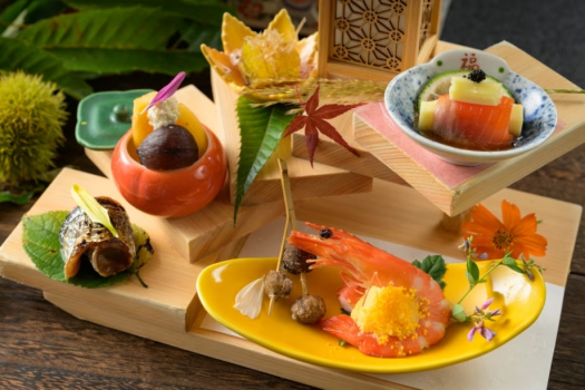 この季節ならではの味わい豊かな食材をふんだんに使用しました。