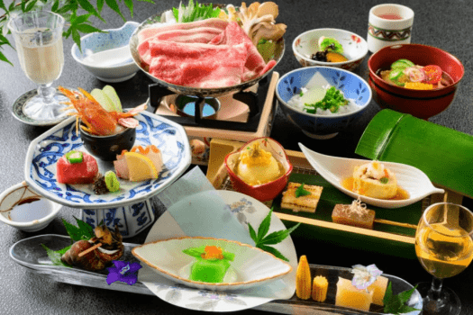 ここでしか食べられない、伊香保の「今」を切り取ったこだわりのお料理の数々。