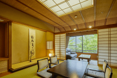 【万葉館　次の間付特別和室】個室食事処＜禁煙＞