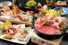 秋ならではの風味豊かな食材を詰め込んだ、秋のことほぎ膳。