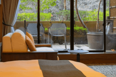 【庭園露天風呂付客室】フォレストスイート～ohana～プライベートな露天風呂でお寛ぎのひとときを。