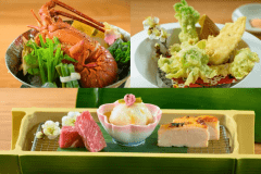 春の三大美味を味わう創作和会席。個室でゆったりと春の美食をご堪能ください。