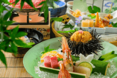 【夏の万葉創作和会席】華やかなお料理は五感で愉しめるものばかり。