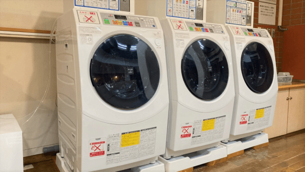 洗濯から乾燥まで全自動でできます！