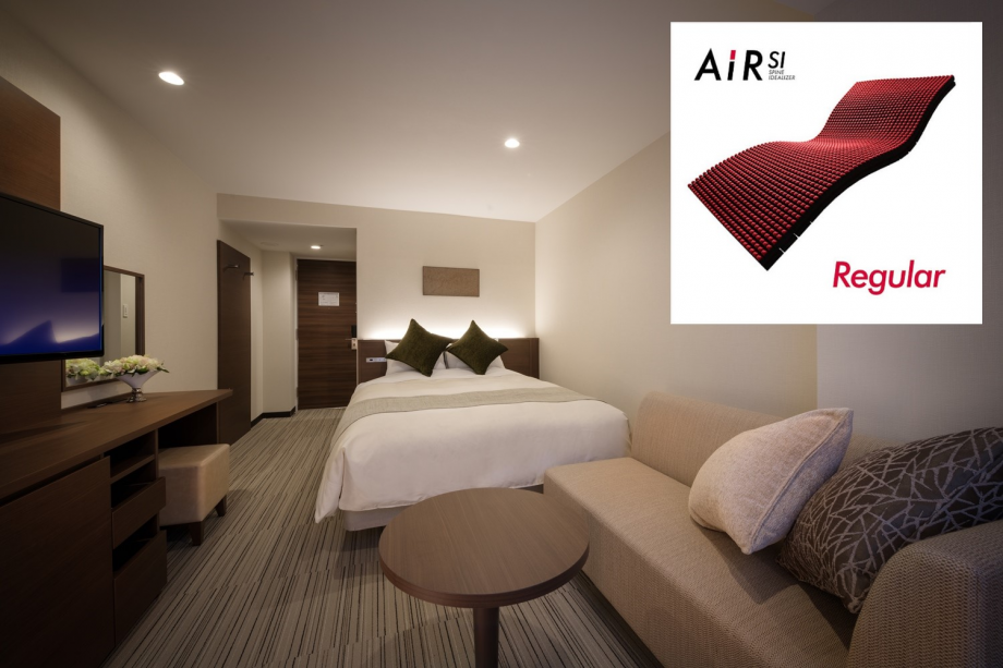 ■【快眠マットレスAir導入】リニューアルダブル160cm（禁煙）■今まで体感したことのない快眠の世界