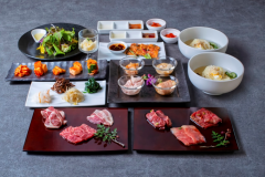 【焼肉 胡蝶／胡蝶コース】ご夕食は館内にて♪ワンドリンクサービス☆【1泊2食付き】