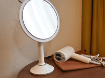 【快眠マット仕様】モデレートダブル（禁煙）Panasonic社製のナノケアドライヤーに女優ミラー