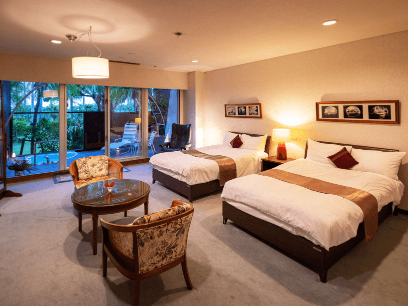 指宿フェニックスホテル 南国リゾート風露天風呂 ガゼボ付きツイン プランを選ぶ