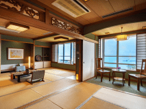 ■特別室　最上階セミスイート一例■錦江湾の絶景を満喫！グループでのご旅行におすすめです