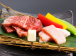 人気No1◆竹 -薩摩ブランド肉陶板焼き会席-◆「黒牛」×「黒豚」地元ブランド肉を食べ比べて堪能♪