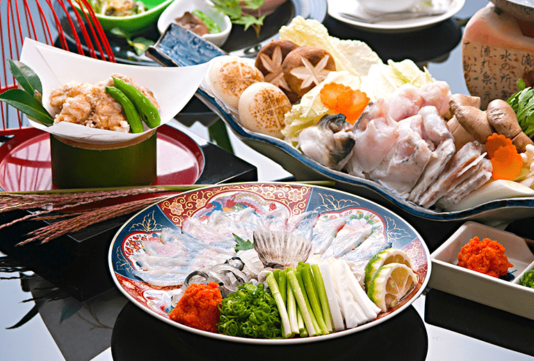 「超お得☆」ふぐ会席（ふぐ刺し・ふぐ唐揚げ・ふぐちり付）プラン