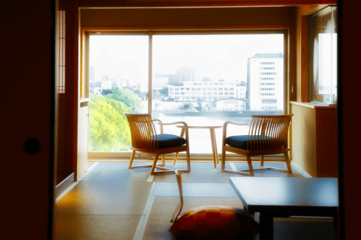 S2 Japanese-Western Room with Scenic View Bath [Non-smoking]