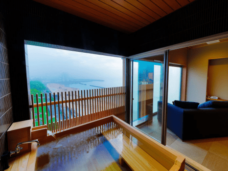 R2 Japanese-Western room with open-air bath [Non-smoking]