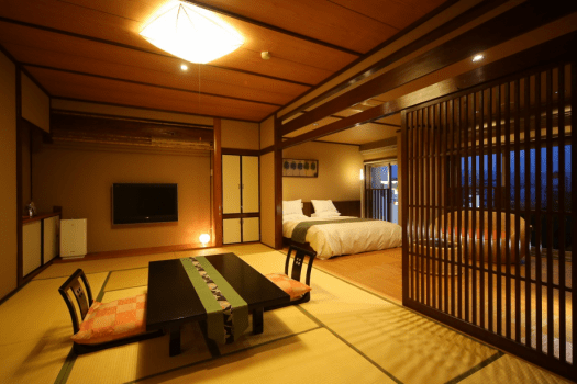 R1 Japanese-Western room with open-air bath