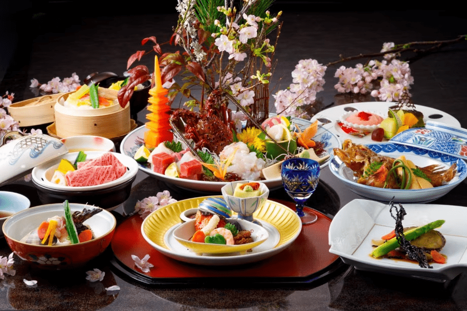 特別会席『極』【飛天館春季限定プレミアムプラン】（写真のお造りは2名盛です）