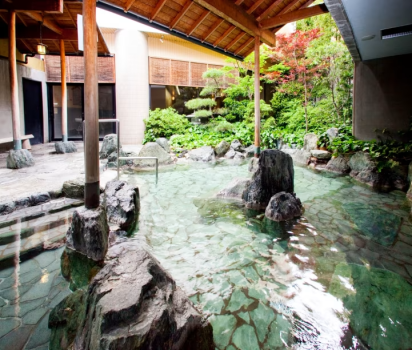 讃水館1階大浴場（かぶきの湯・露天風呂）