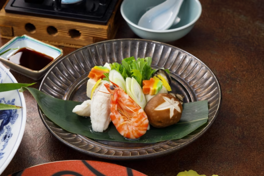 特別料理『極』、讃岐でんぷくの小鍋