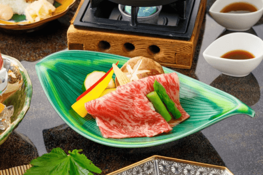 讃岐オリーブ牛の焼きしゃぶと季節の野菜(2026年5月6月料理長特選)