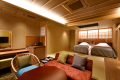 ◆ Spacious Japanese-Western style room with open-air bath ◆ (Non smoking)