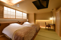 ◆ Spacious Japanese-style room with open-air bath ◆ -Twin- (Non smoking)