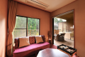 ◆Japanese style double room with open-air bath◆ (Non-smoking)[doublebed, living room, veranda]