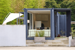 [愛犬と泊まるコンテナスイート]　uva / 1ダブルベッド