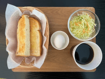 お部屋で食べれるモーニング バタートースト ドリンク付き 500円