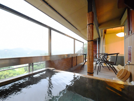 <In-Room Dining> Standard Room 55m2 with Private Open-air Bath