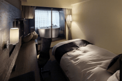 【ReFaルーム】バステラスセミダブル／半露天風呂付(13.8平米｜禁煙)