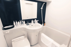 バステラスセミダブル＜低層階＞／半露天風呂付（13.8平米｜禁煙）