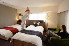 【高層階】トリプルルーム（24平米｜禁煙）