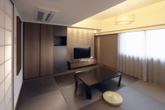 【禁煙】和モダンな琉球畳の和室（8畳｜禁煙）