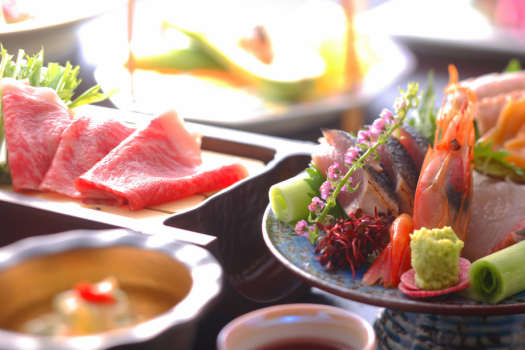 花巻産 白金豚のをメイン料理にした「和膳スタイル」※写真はイメージとなります
