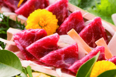 【 イチオシ 】馬しゃぶ・馬刺し！2種の馬料理を味わう熊本限定グルメプラン