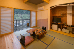 別邸 -bettei- 内風呂・テラス付き離れ／平屋建て／和洋室